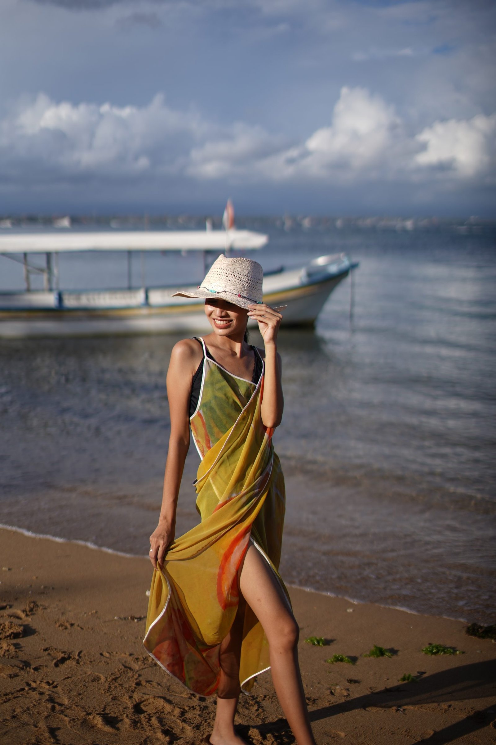 Batik-Beach-Cover-Up-Citrus-1 batik beach cover up citrus
