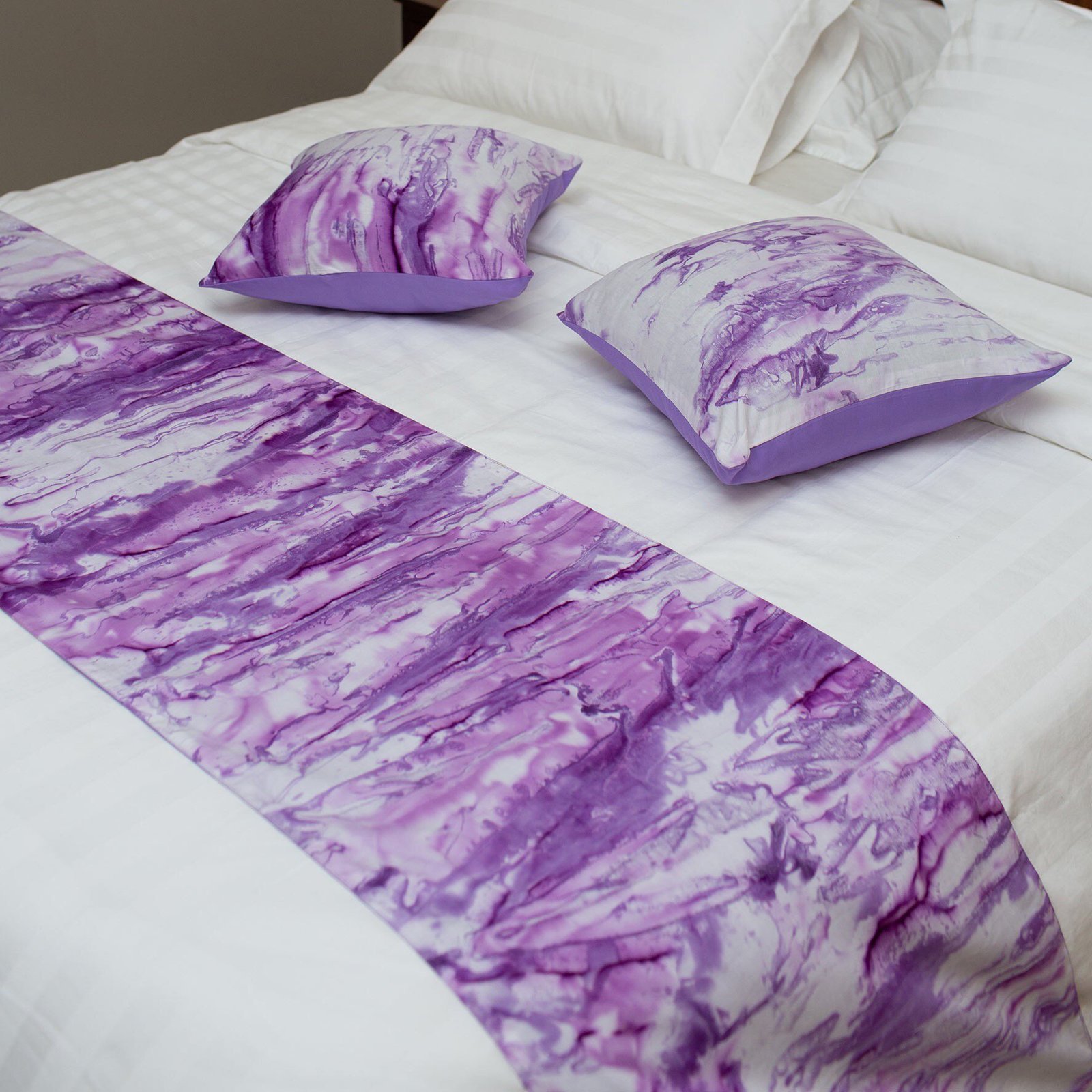 Batik-Bed-Runner-Nirvana-Purple-1a batik bed runner nirvana purple