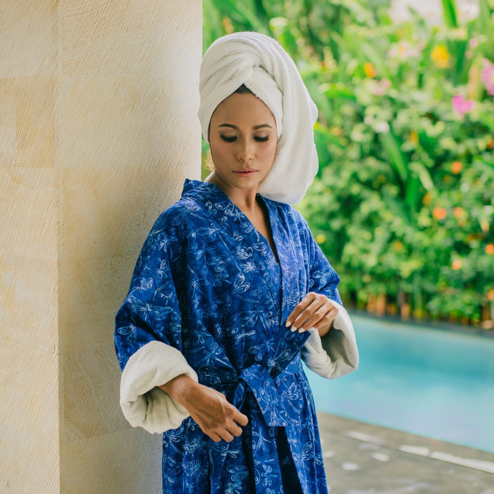 Batik-Robe-Kimono-Blue-Dragonfly-2in1-1b batik robe kimono blue dragonfly 2in1