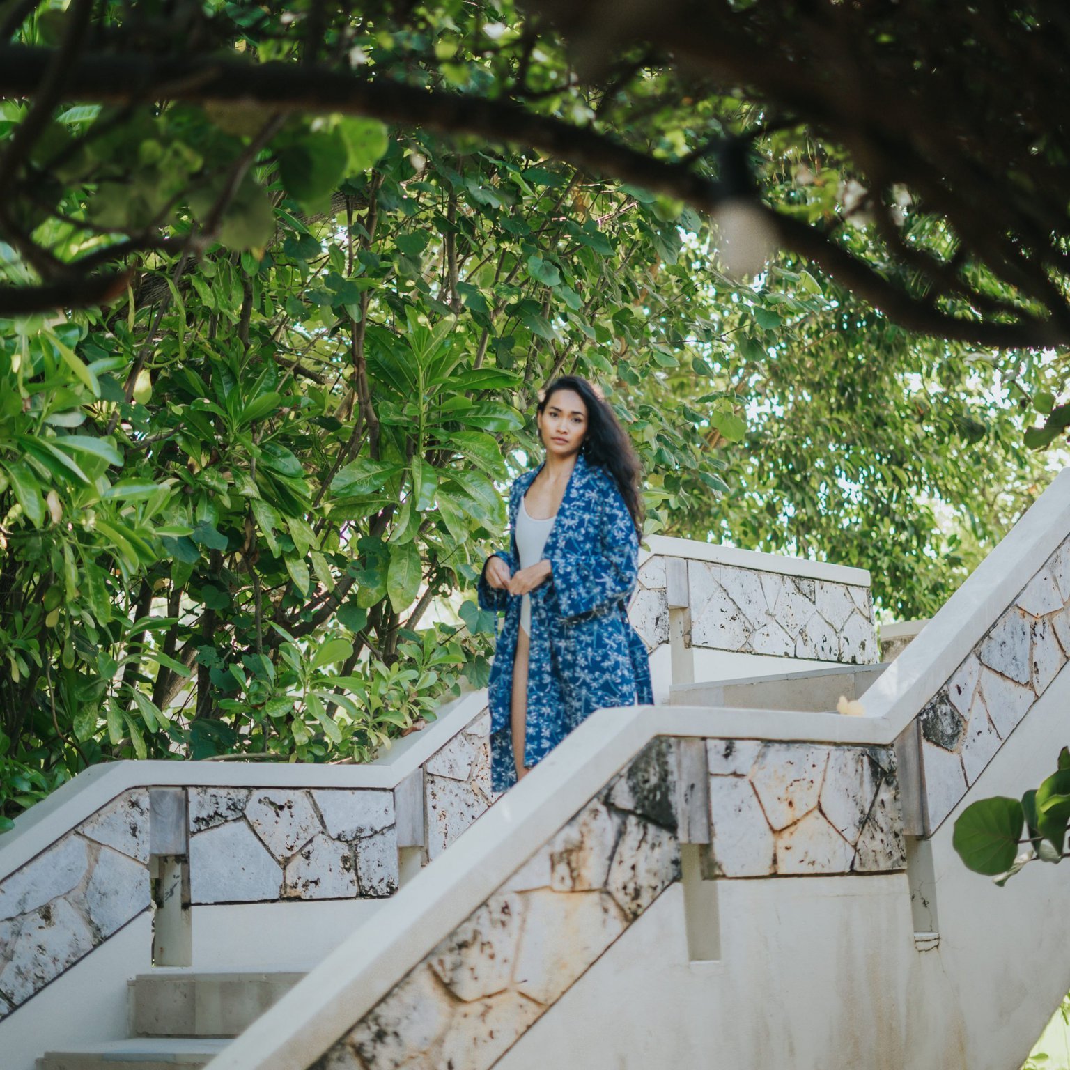 Batik-Robe-Kimono-Capung-Blue-1a batik robe kimono capung blue