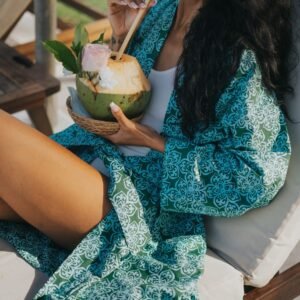 batik robe kimono new mandala
